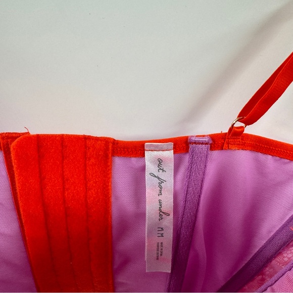Urban Outfitters Purple & Red Corset Top | NWT | Size Medium - Picture 4 of 7
